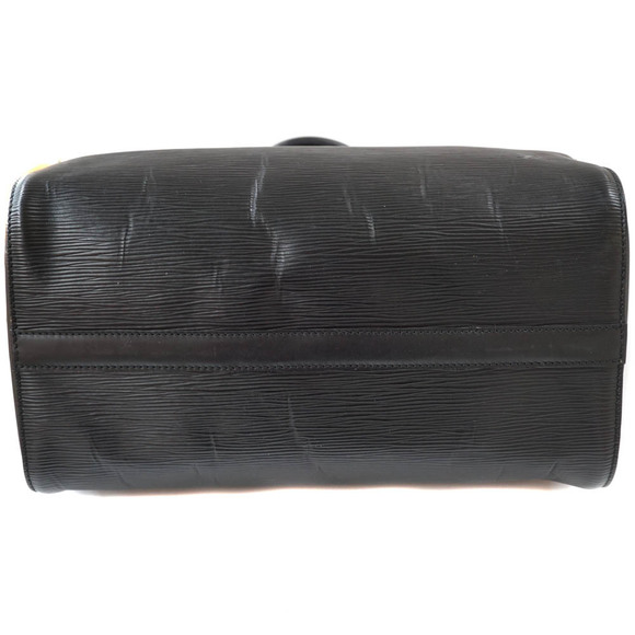 Louis Vuitton Speedy Black Leather Noir Epi - Picture 5 of 13